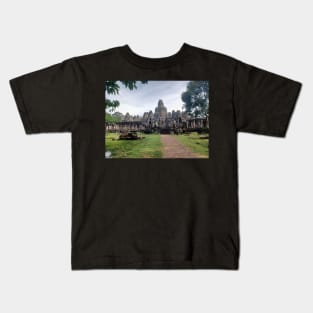 Bayon Temple, Siem Reap, Cambodia Kids T-Shirt